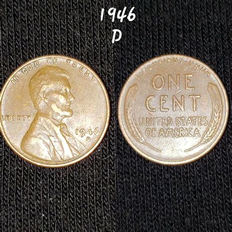1946 steel wheat penny